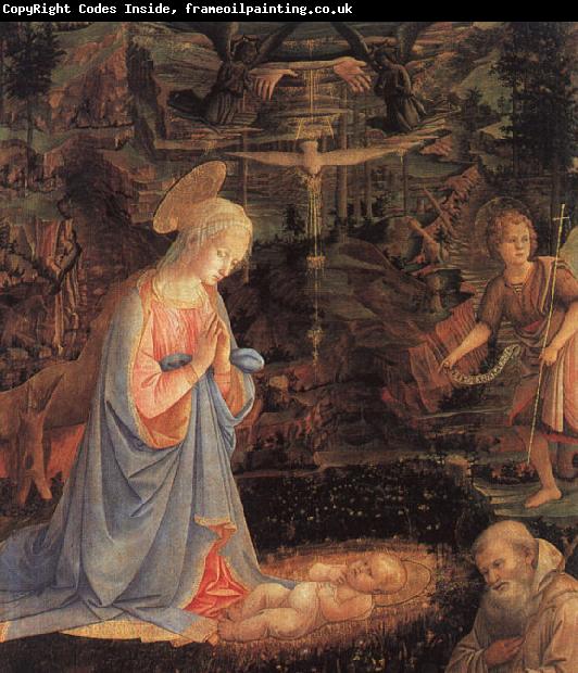 Filippino Lippi The Adoration of the Child